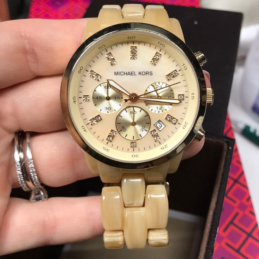 MK Ritz horn watch